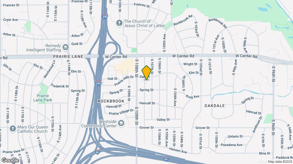 3015 S 107th Ave Map and Location Details