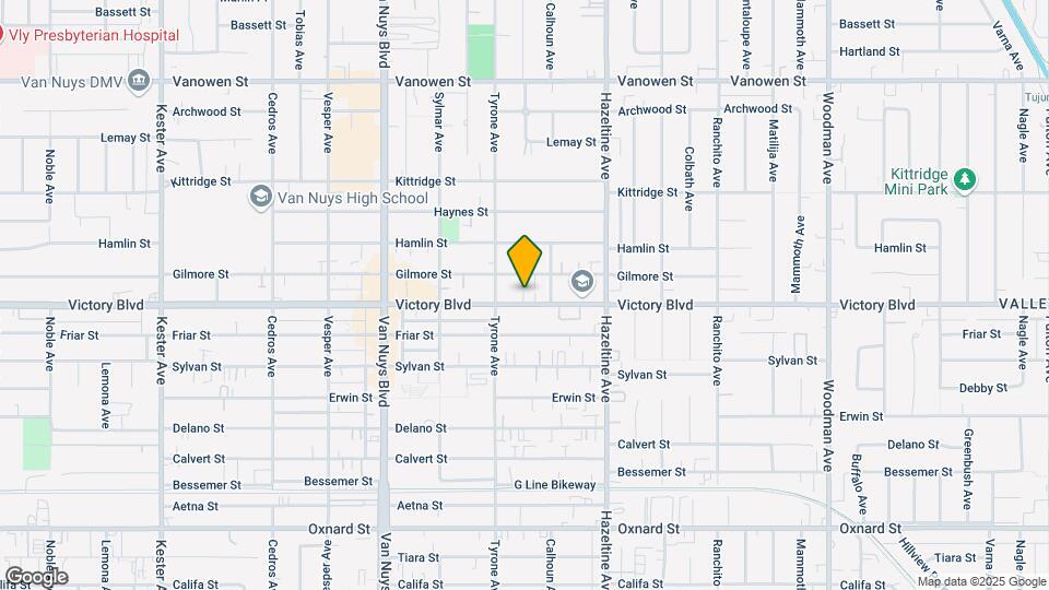 14231 Victory Blvd. Mapa y Detalles de la Ubicación