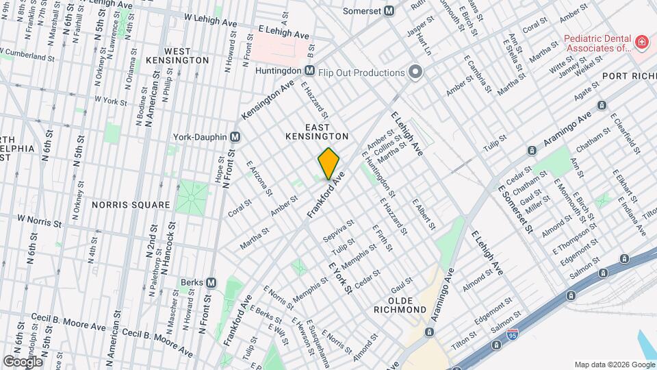 2478 Frankford Ave, Unit 3 Map and Location Details