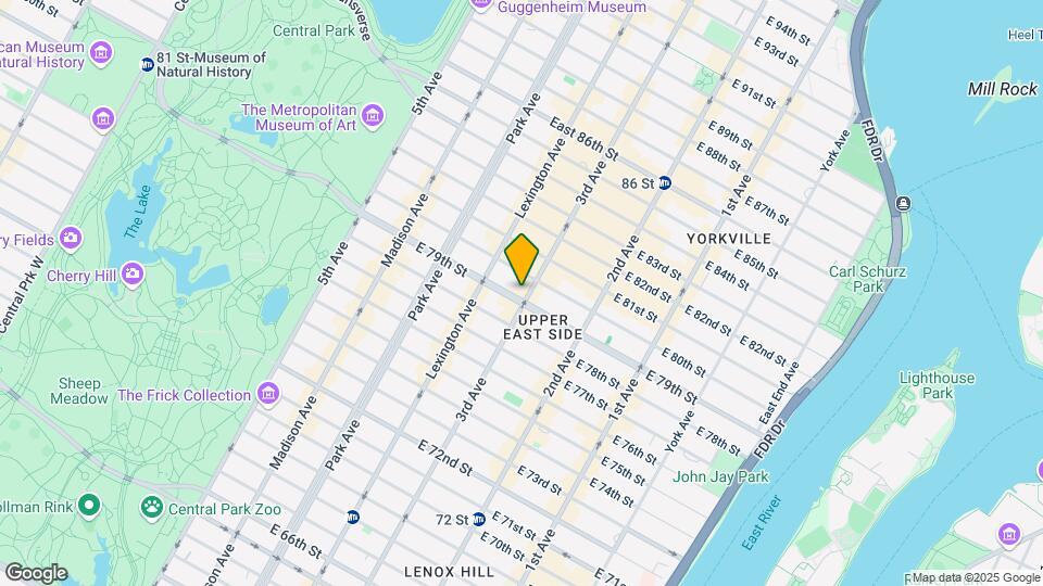 1392 Third Ave Mapa y Detalles de la Ubicación