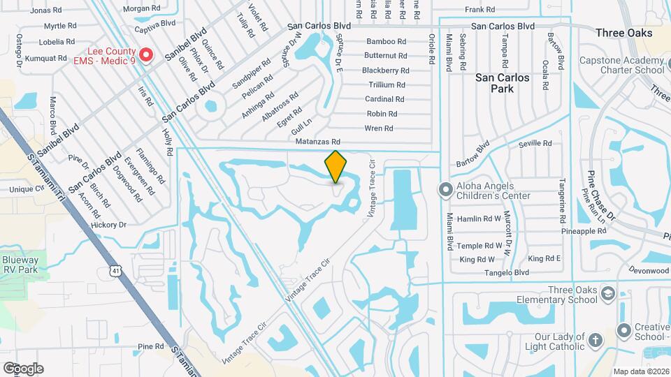 8564 Fairway Bend Dr Map and Location Details