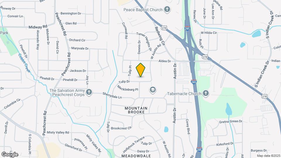 3229 Tulip Dr Map and Location Details