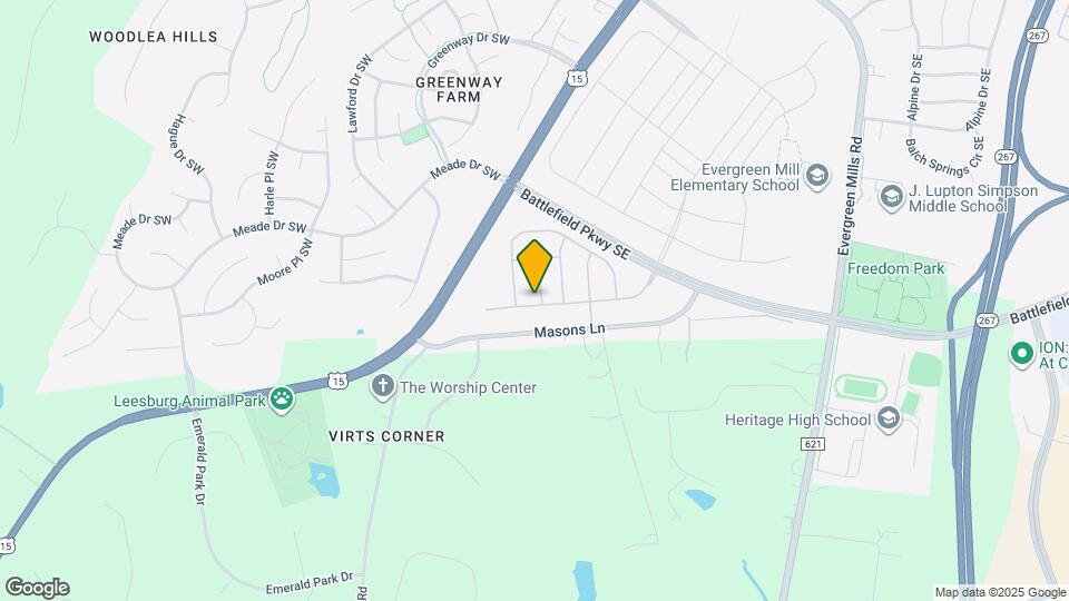 101 Milvian Wy SE Map and Location Details