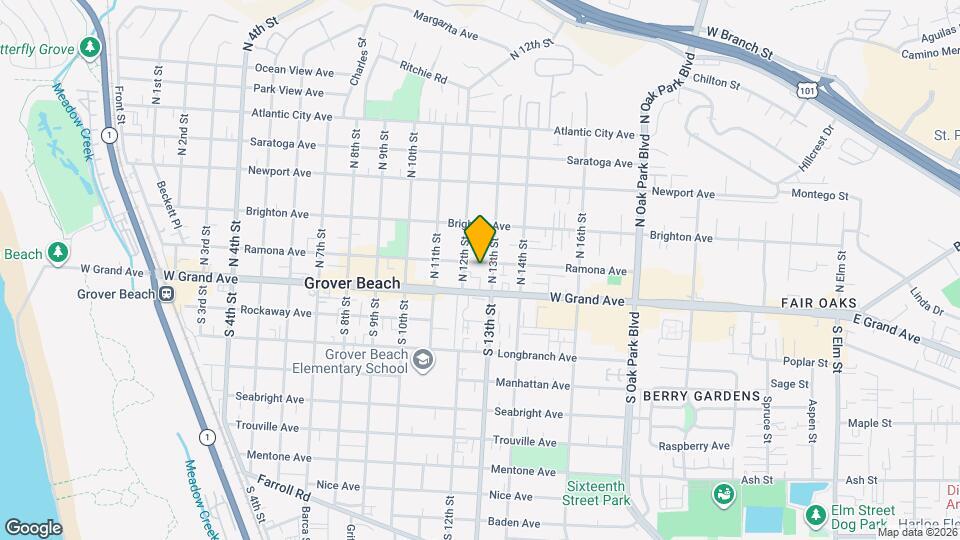 1258 Ramona Ave Map and Location Details