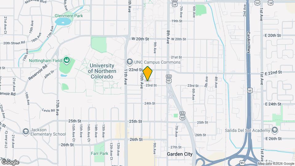 919 23rd St Map and Location Details