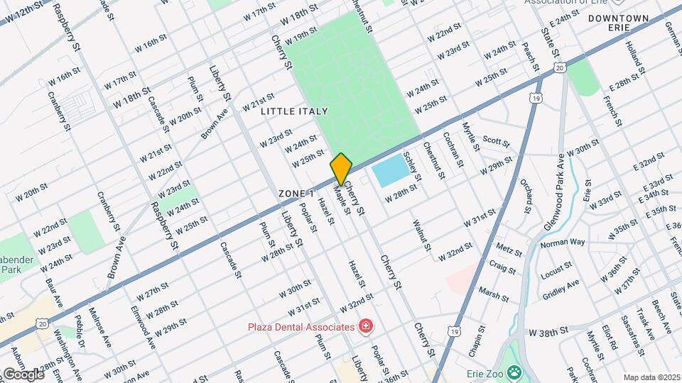 2615 Maple St Mapa y Detalles de la Ubicación