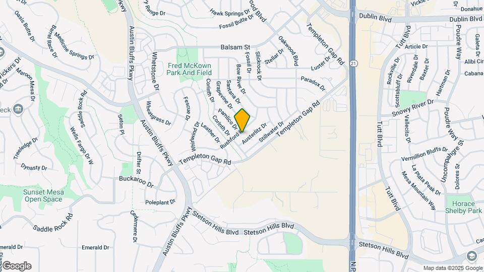 5035 Rushford Pl Map and Location Details