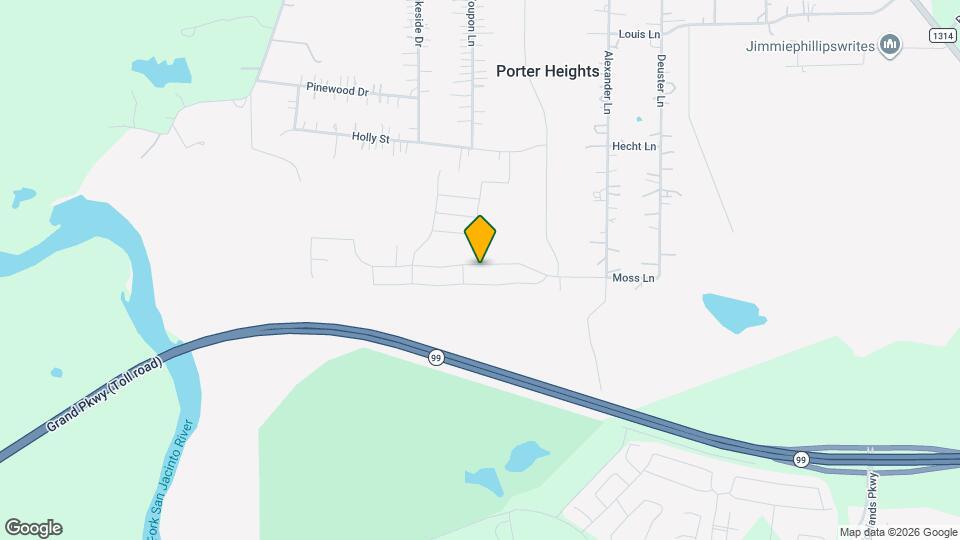 16622 Moss Ln Map and Location Details