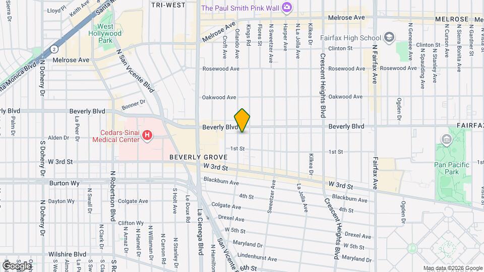 124 Orlando Ave Map and Location Details