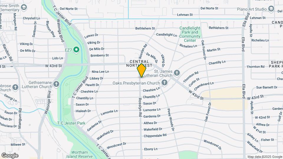 1737 Libbey Dr Map and Location Details