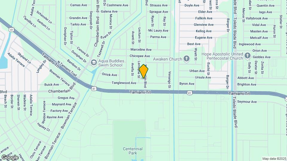 451 Warrington Blvd Map and Location Details