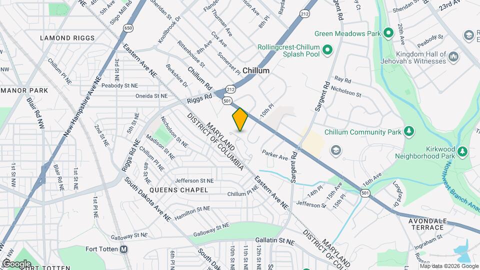 5023 Colburn Terrace Map and Location Details