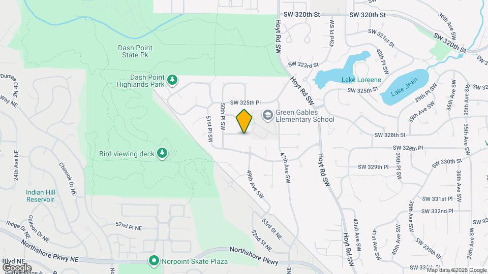 4901 SW 327th Pl Map and Location Details