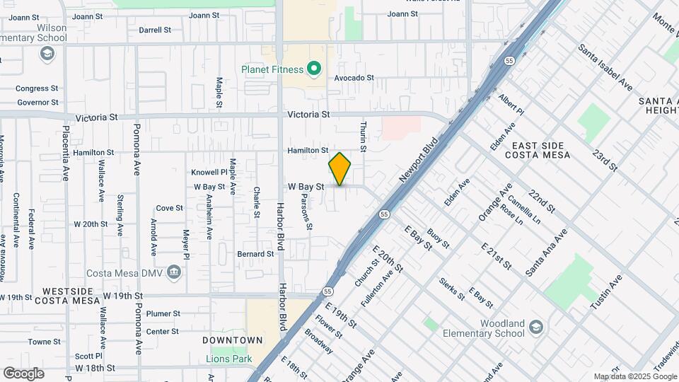 383 W Bay St Map and Location Details
