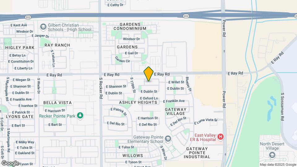 4272 E Shannon St Map and Location Details