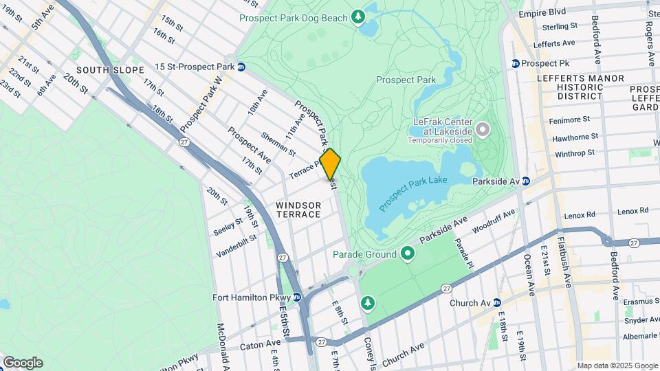 149 Prospect Park SW Map and Location Details