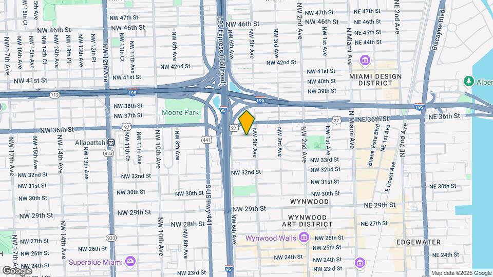 532 NW 35 St Mapa y Detalles de la Ubicación