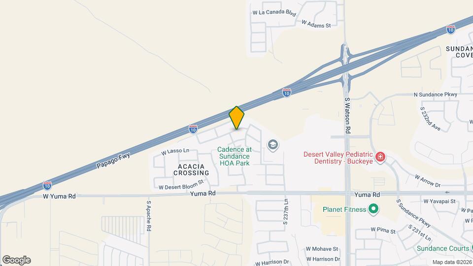 23949 W Antelope Trail Mapa y Detalles de la Ubicación