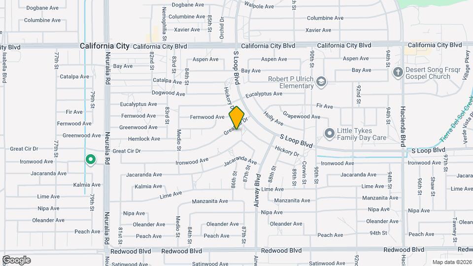 8636 Great Cir Dr Map and Location Details