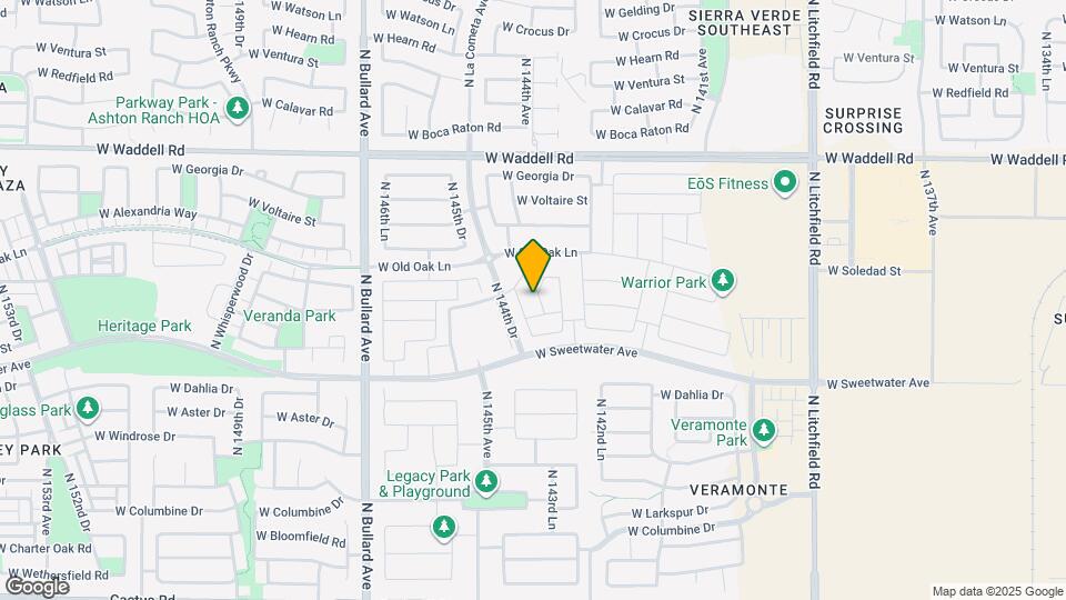 13286 N 144th Dr Map and Location Details