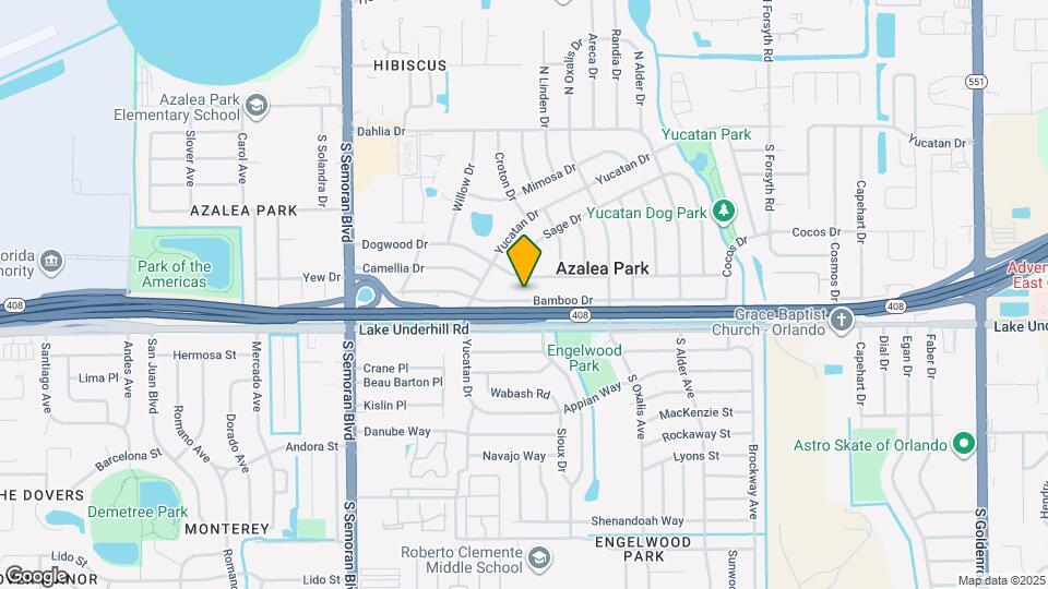 5963 Bamboo Dr Mapa y Detalles de la Ubicación