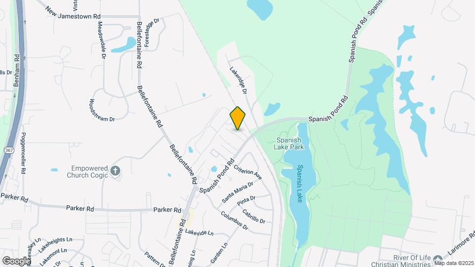 1533 James Patrick Ln Map and Location Details