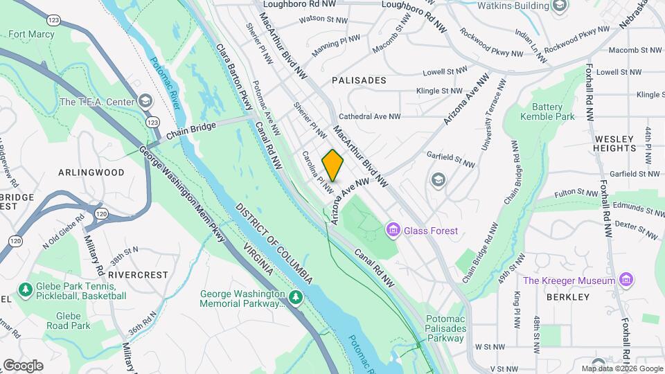 5310 Dorsett Pl NW Map and Location Details