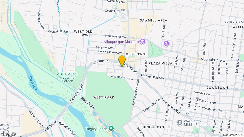 2101 New York Ave SW Map and Location Details