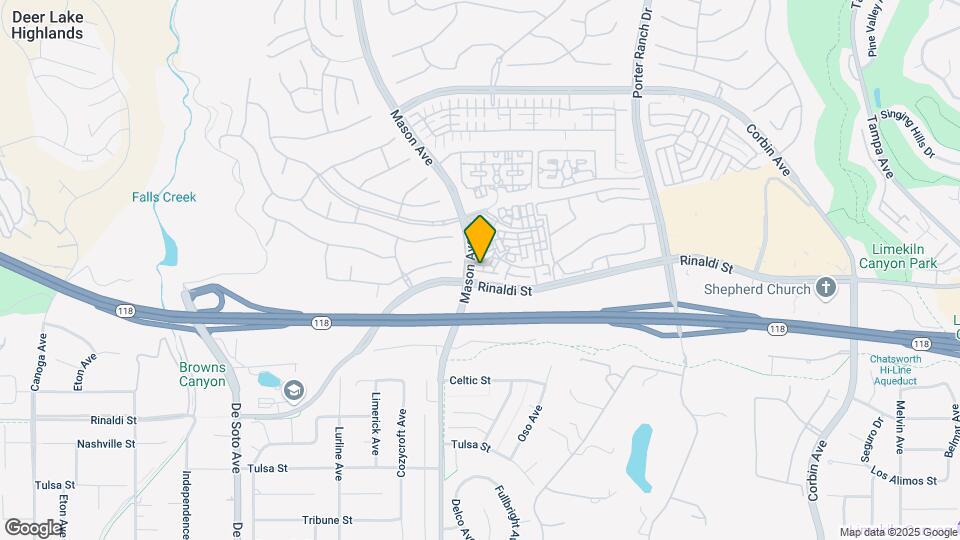 20425 Paseo Cresta Map and Location Details