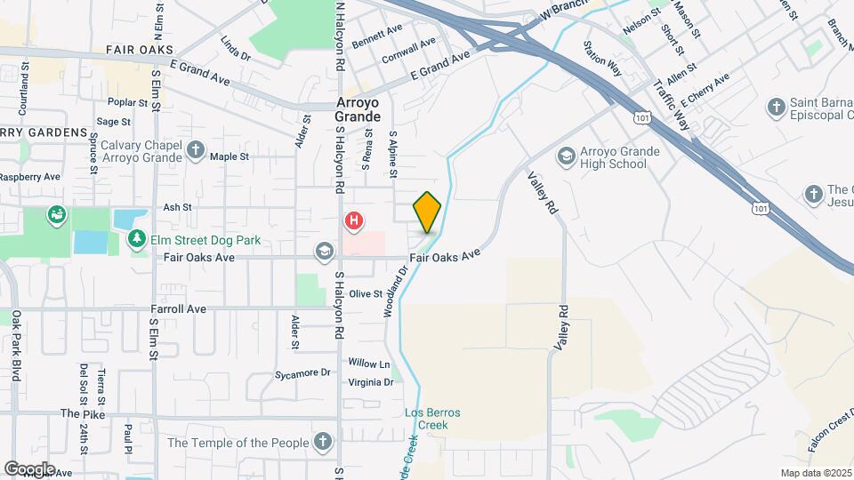 317 Creekview Way Map and Location Details