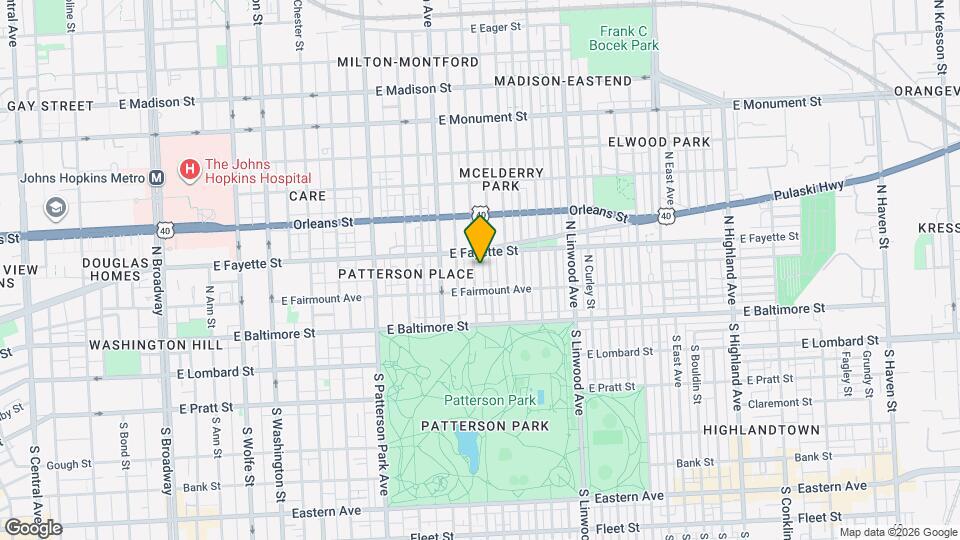 131 N Luzerne Ave Map and Location Details