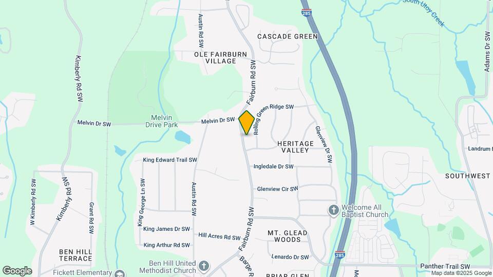 1726 Fairburn Rd SW Map and Location Details