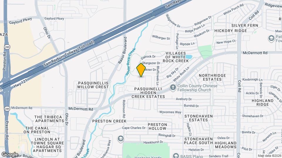 8742 San Bernard St Map and Location Details