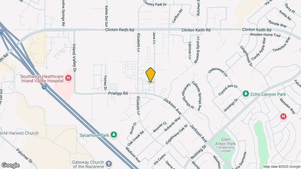 24907 Padre Ct Map and Location Details