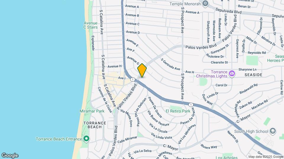 1700 S Pacific Coast Hwy Map and Location Details