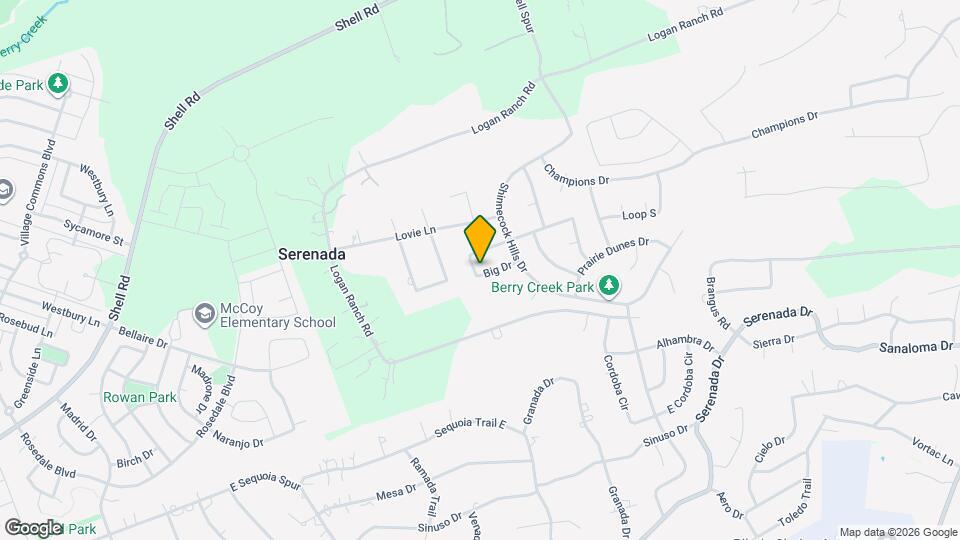 1314 Big Dr Map and Location Details