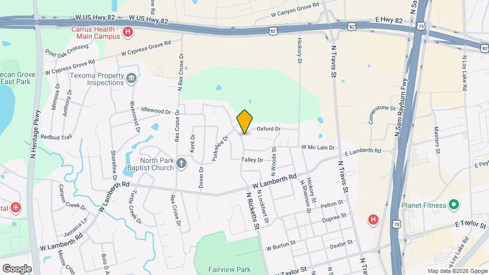 622 Oxford Dr Map and Location Details