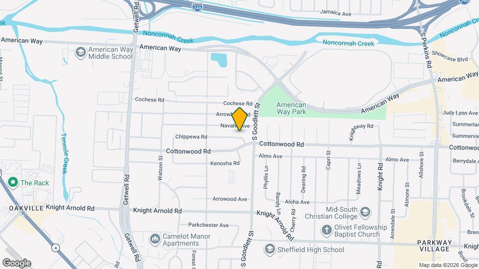 4226 Chippewa Rd Map and Location Details