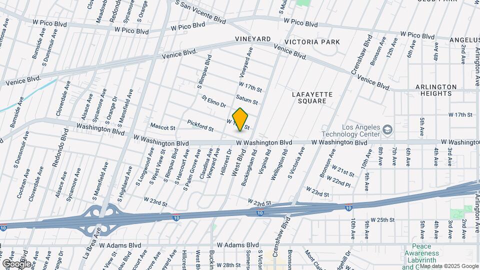 4533 Pickford St Mapa y Detalles de la Ubicación