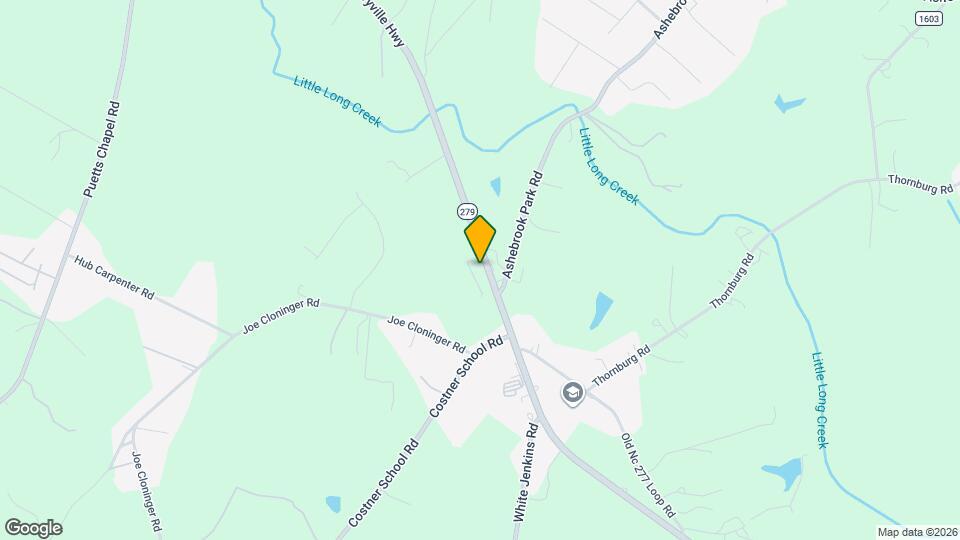 2913 Dallas Cherryville Hwy Map and Location Details