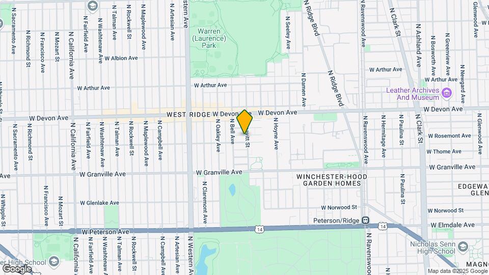 Rosemont Leavitt Apartments Mapa y Detalles de la Ubicación