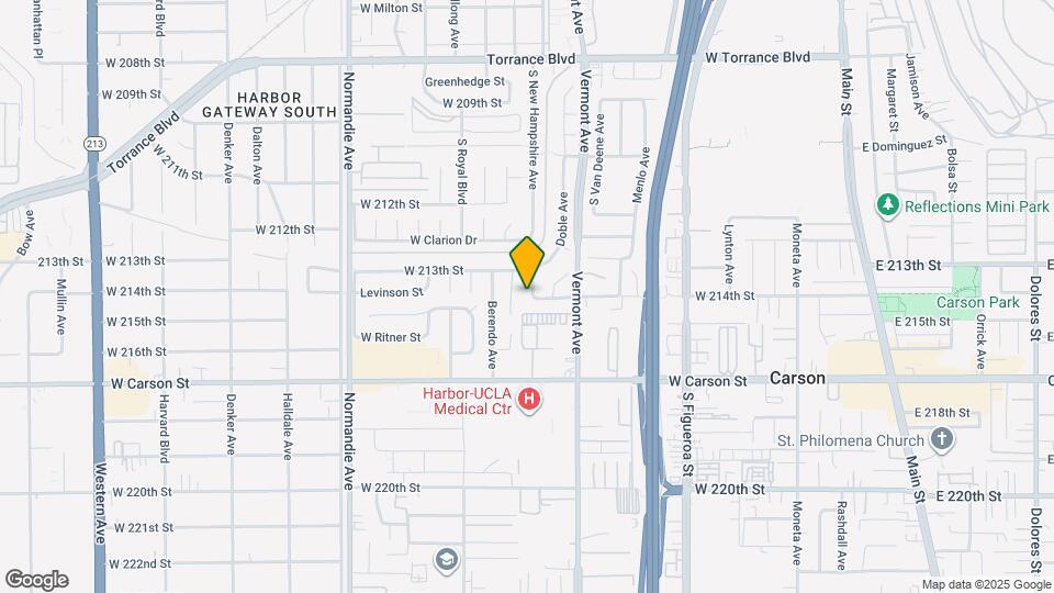 21329 Jaffrey Ave Map and Location Details