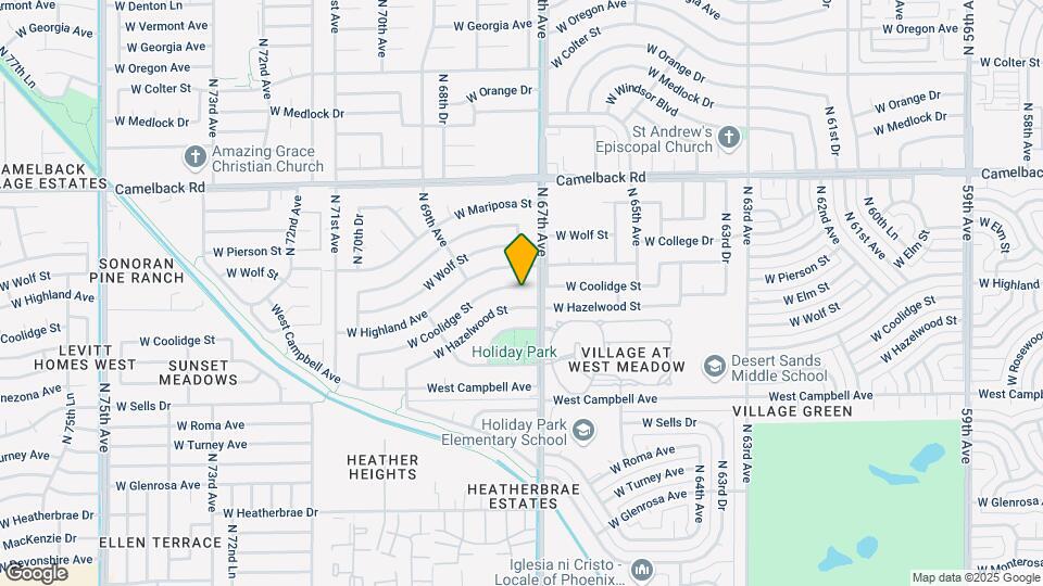 6717 W Coolidge St Map and Location Details