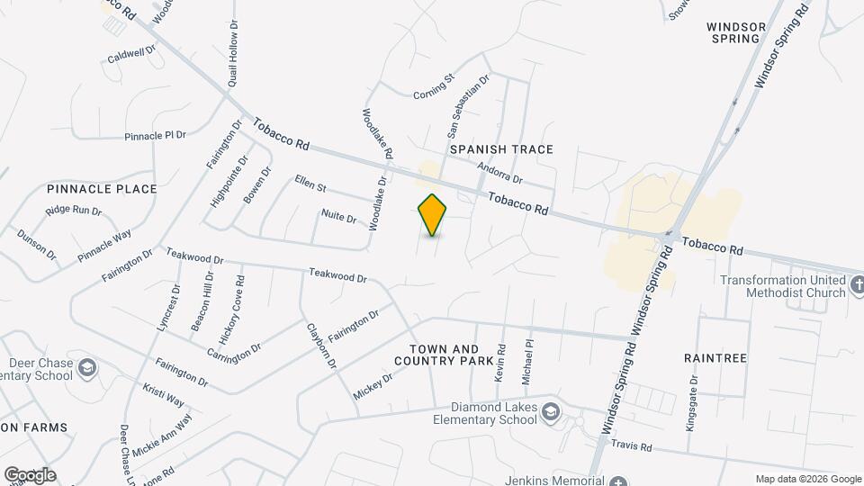 4343 Newland St Map and Location Details