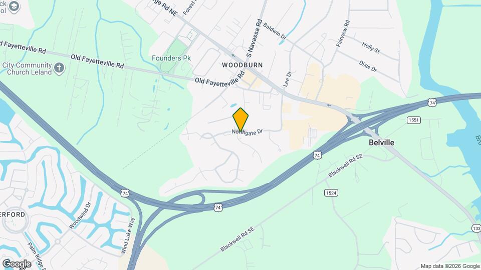 1004 Hampton Ct Mapa y Detalles de la Ubicación