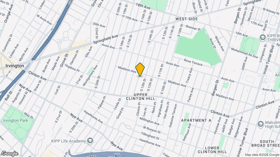 848 S 14th St, Unit 2 Mapa y Detalles de la Ubicación