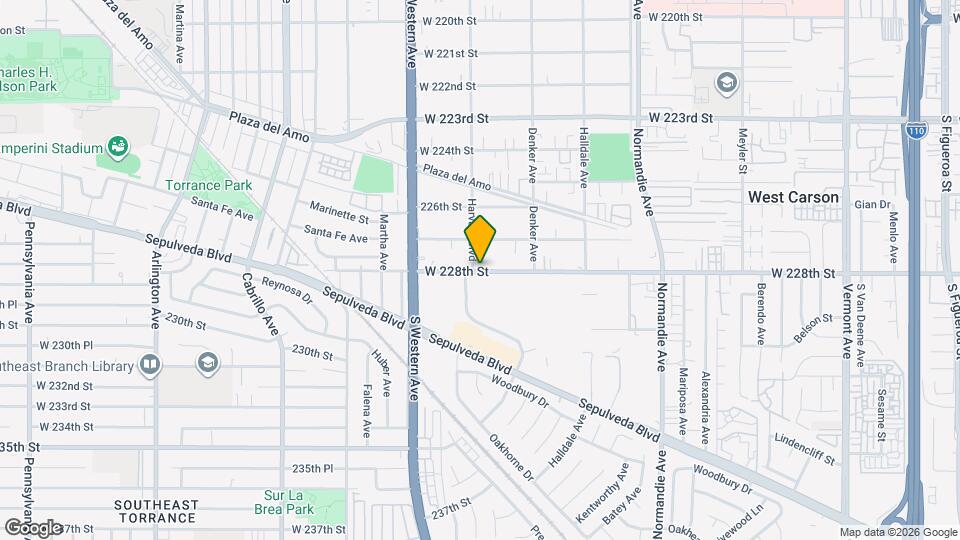 1567 W 228th St Map and Location Details