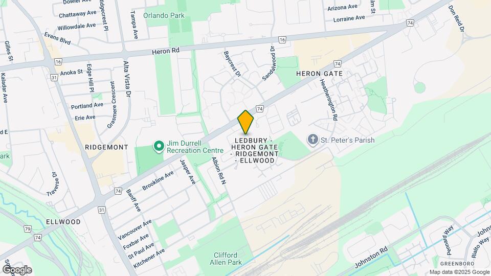 1466 Heatherington Rd Map and Location Details