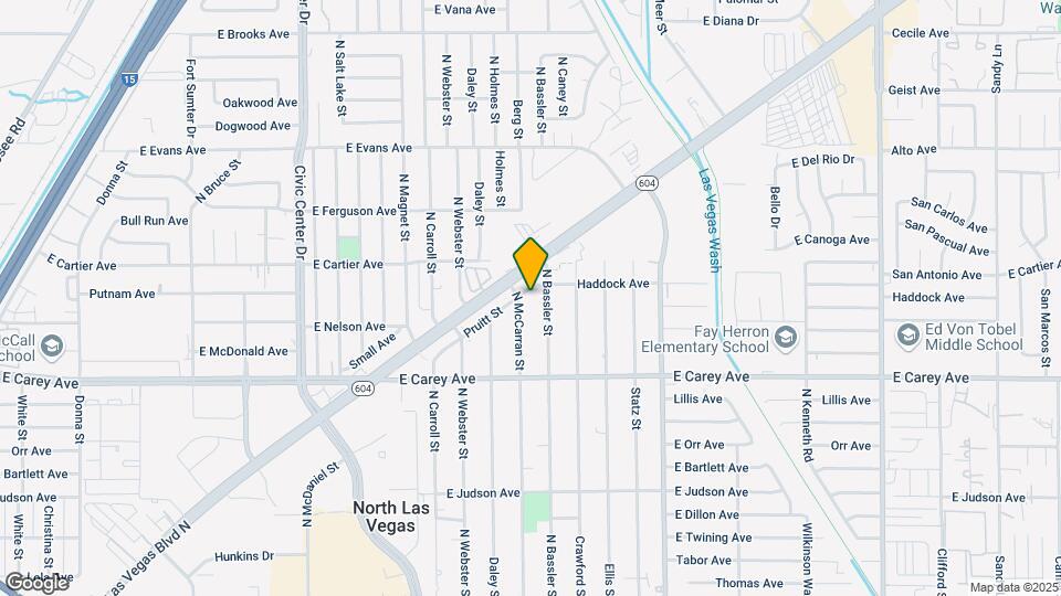 2524 McCarran St Map and Location Details