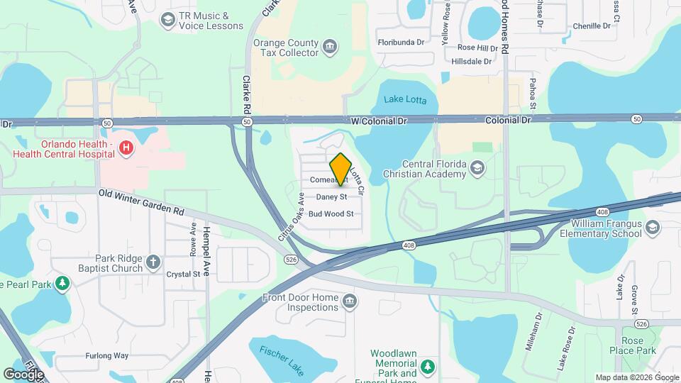 9327 Daney St Map and Location Details